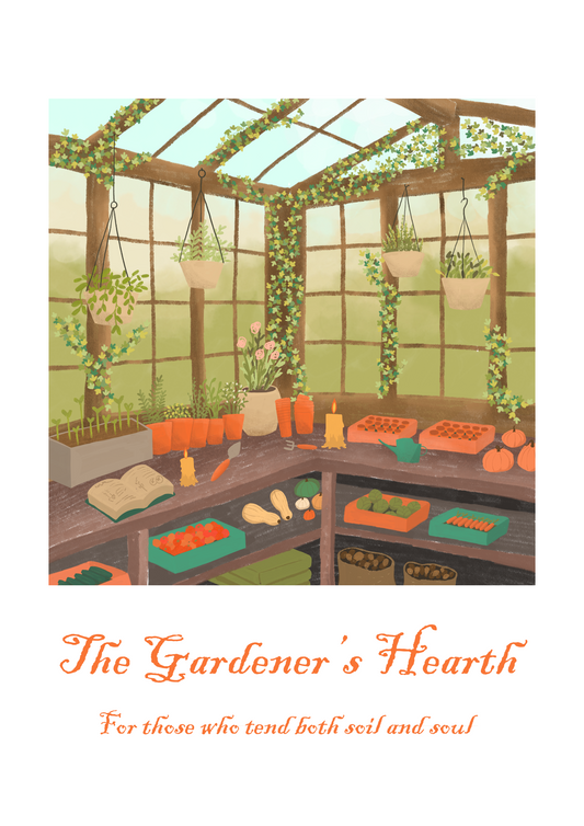 The Gardener's Hearth - Art Print