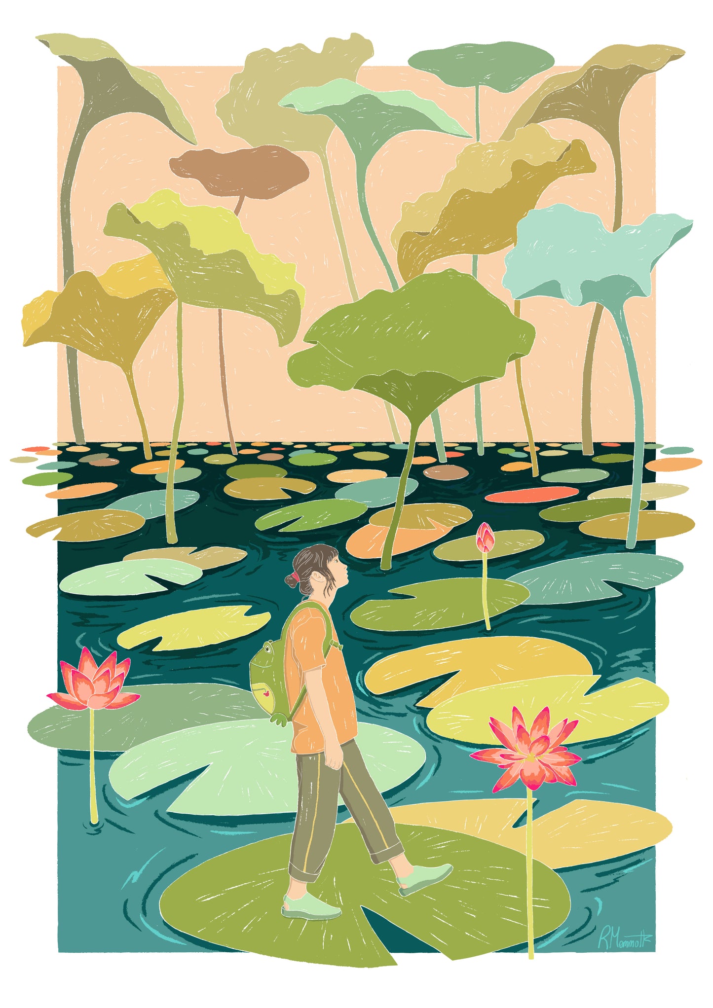 Tiny Wanderer – Art Print