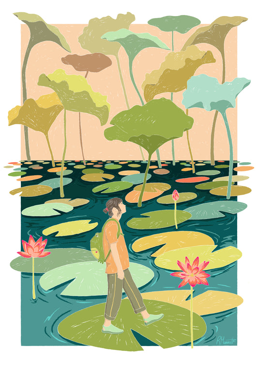 Tiny Wanderer – Art Print